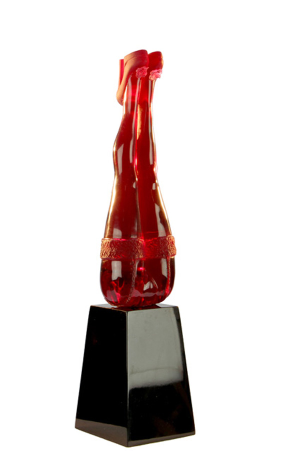 Acrylic sculpture - Legs - Irina Daylene