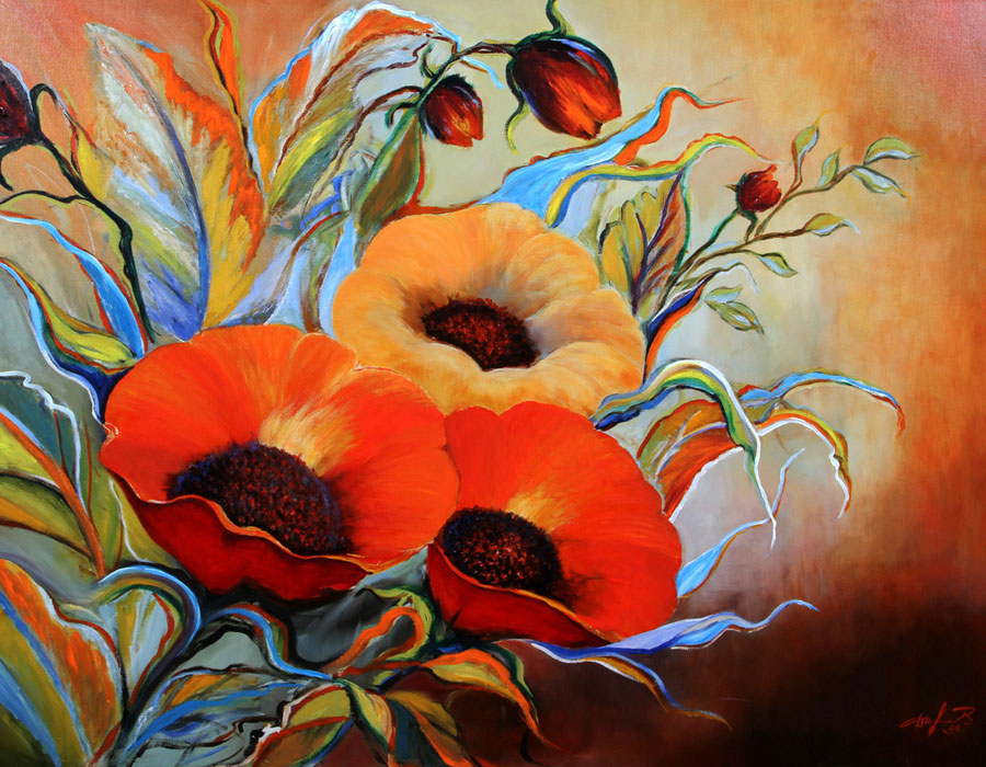 Poppies I