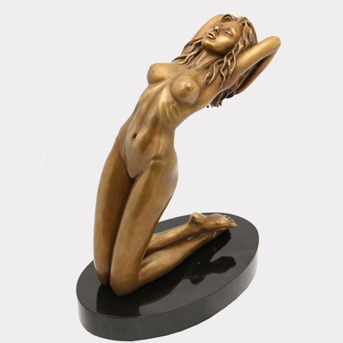 Woman Leaning